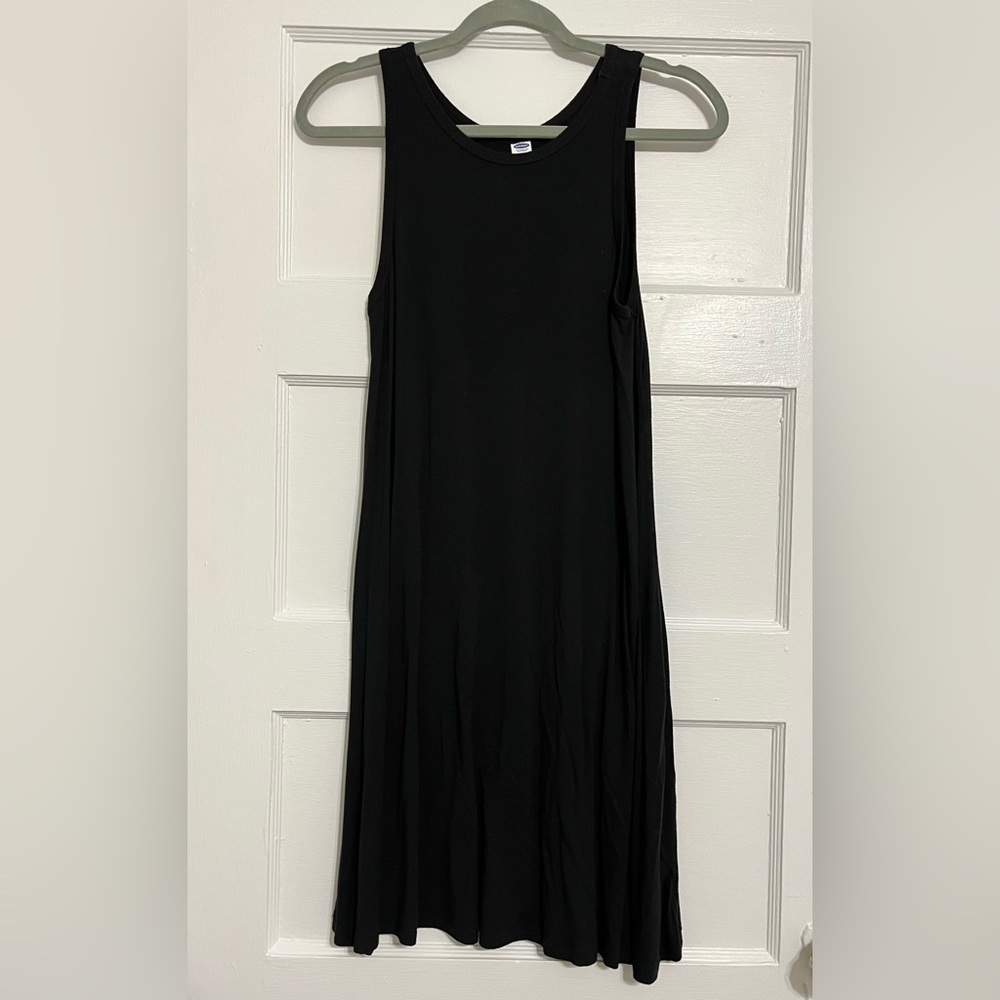 Old Navy black casual dress. Small. Good used condition